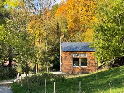 Pohled z příjezdové cesty